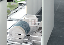 Rổ xoong nồi diamond ray giảm chấn hộc inox Rổ xoong nồi diamond ray giảm chấn hộc inox