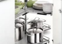 Kệ góc xoay 3/4 đáy gỗ Higold Kệ góc xoay 3/4 đáy gỗ Higold