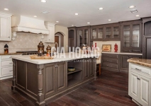 Tủ bếp gỗ Óc Chó TB-201 Tủ bếp gỗ Óc Chó TB-201