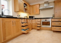 Tủ bếp gỗ Sồi TB-002 Tủ bếp gỗ Sồi TB-002