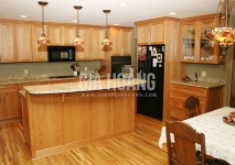 Tủ bếp gỗ Sồi TB-006 Tủ bếp gỗ Sồi TB-006