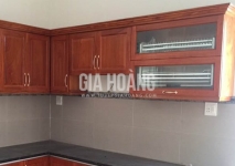 Lắp đặt tủ bếp gỗ Căm Xe chữ L tại Quận 7 Lắp đặt tủ bếp gỗ Căm Xe chữ L tại Quận 7