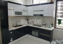 Công trình tủ bếp gỗ công nghiệp tại quận 1 Công trình tủ bếp gỗ công nghiệp tại quận 1