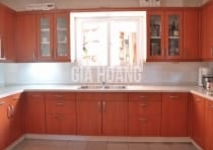 Tủ bếp gỗ Gõ Đỏ TB-058 Tủ bếp gỗ Gõ Đỏ TB-058