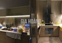 Công trình tủ bếp gỗ công nghiệp HDF quận 3 TPHCM Công trình tủ bếp gỗ công nghiệp HDF quận 3 TPHCM