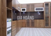 Công trình tủ bếp laminate sang trọng Công trình tủ bếp laminate sang trọng