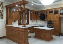 Công trình tủ bếp gỗ Gõ Đỏ TP.HCM đẹp chuẩn sang trọng Công trình tủ bếp gỗ Gõ Đỏ TP.HCM đẹp chuẩn sang trọng