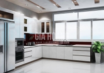 Mẫu thiết kế tủ bếp công nghiệp sang trọng, tiện nghi Mẫu thiết kế tủ bếp công nghiệp sang trọng, tiện nghi