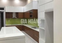 Tủ bếp phong cách tân cổ điển năm 2018 Tủ bếp phong cách tân cổ điển năm 2018