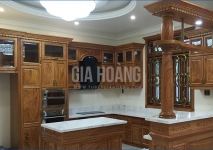 Tủ bếp gỗ Gõ Đỏ trong xu hướng công nghiệp hiện nay? Tủ bếp gỗ Gõ Đỏ trong xu hướng công nghiệp hiện nay?