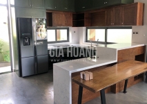 Hoàn chỉnh lắp đặt tủ bếp và nội thất gỗ cao cấp HCM Hoàn chỉnh lắp đặt tủ bếp và nội thất gỗ cao cấp HCM