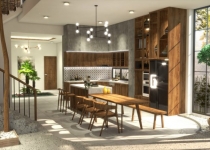 Thiết kế nhà đẹp phong cách sân vườn không gian mở Thiết kế nhà đẹp phong cách sân vườn không gian mở