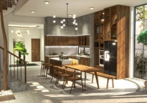 Thiết kế nhà đẹp phong cách sân vườn không gian mở Thiết kế nhà đẹp phong cách sân vườn không gian mở