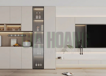 Tủ nhôm cánh kính TB-500 Tủ nhôm cánh kính TB-500