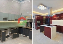 Sự khác biệt giữa tủ bếp nhôm cánh kính và tủ bếp inox cánh kính Sự khác biệt giữa tủ bếp nhôm cánh kính và tủ bếp inox cánh kính